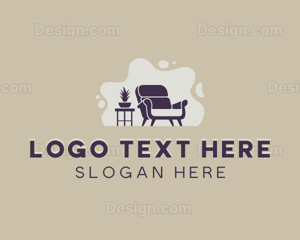 Armchair Furniture Upholstery Logo