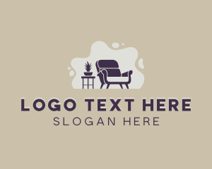 Armchair Furniture Upholstery logo