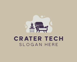 Armchair Furniture Upholstery Logo