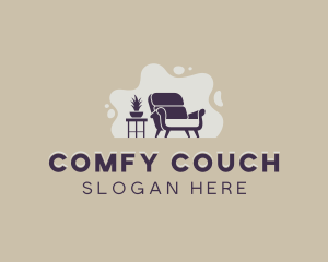 Armchair Furniture Upholstery logo design