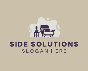 Armchair Furniture Upholstery logo design