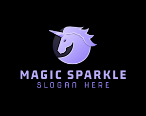 Magical Fantasy Unicorn logo