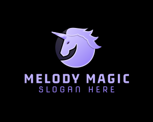 Magical Fantasy Unicorn logo