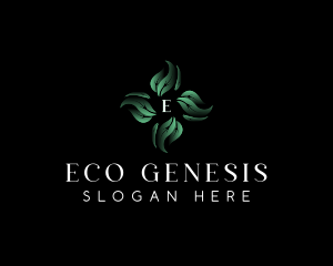 Eco Leaves Environment logo design