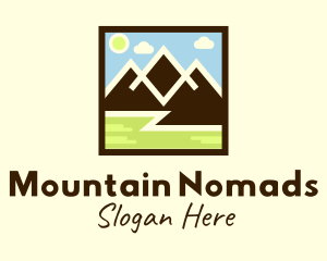 Mountain Peak Hiking  logo design