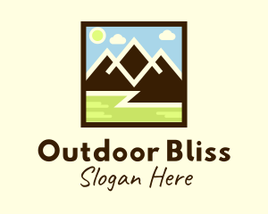 Mountain Peak Hiking  logo design