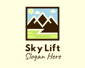 Mountain Peak Hiking  logo design