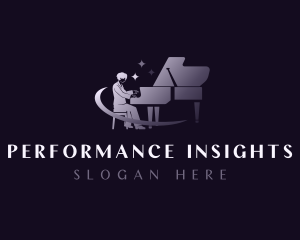 Piano Musician Performer logo