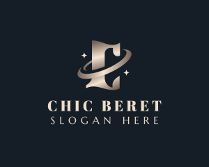 Luxurious Orbit Boutique logo design