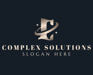 Luxurious Orbit Boutique logo design