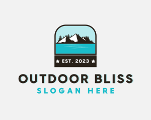 Mountain Lake Outdoor logo design