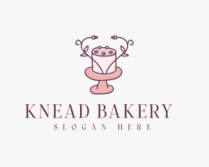 Bakery Wedding Cake logo design