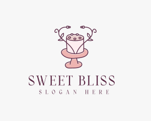 Bakery Wedding Cake logo design