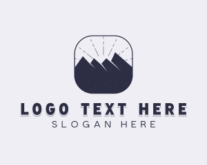 Outdoor Mountain Climbing logo