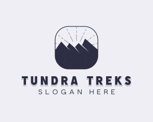 Outdoor Mountain Climbing logo design