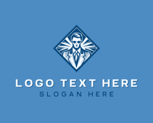 Formal Corporate Businessman logo