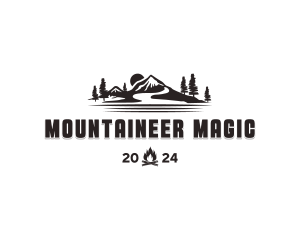 Hiking Mountain Tour logo design