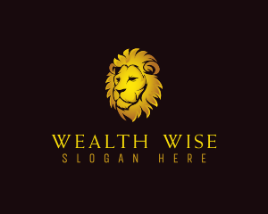 Finance Wildlife Lion logo