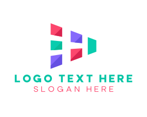 Identity - Colorful Business Letter H logo design