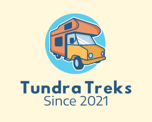 Camper Van Travel logo design