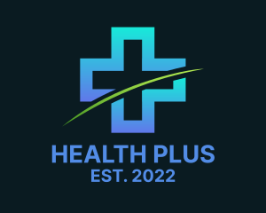 Hospital Health Cross logo design