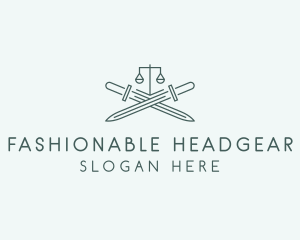 Legal Law Firm Sword logo design