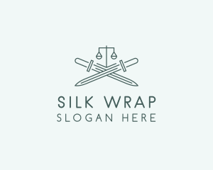 Legal Law Firm Sword logo design