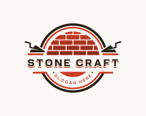 Trowel Masonry Builder logo design