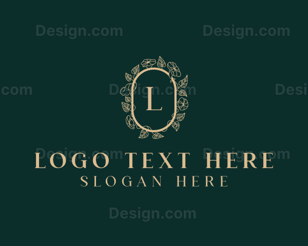 Elegant Wedding Event Logo