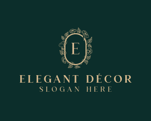 Elegant Wedding Event logo design