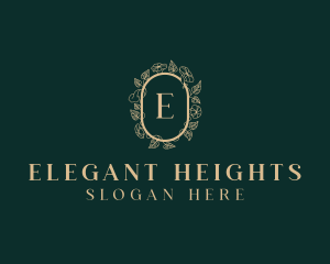 Elegant Wedding Event logo design