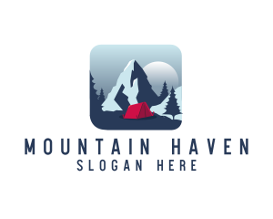 Camping Mountain Adventure logo