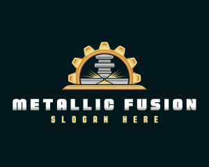 Metal Engraving Laser logo design