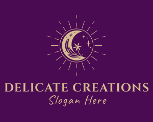 Moon Magic Shine logo design