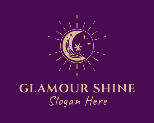 Moon Magic Shine logo design