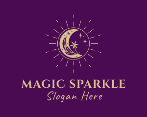 Moon Magic Shine logo design