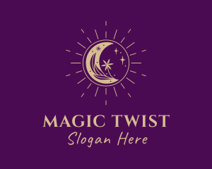 Moon Magic Shine logo design