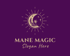 Moon Magic Shine logo design