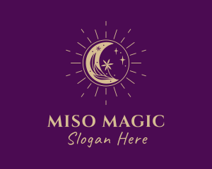 Moon Magic Shine logo design