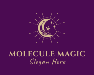 Moon Magic Shine logo design