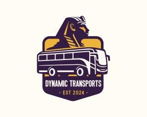 Bus Transport Sphinx logo design