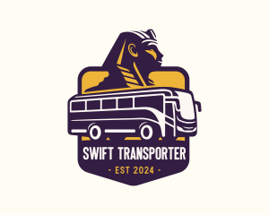 Bus Transport Sphinx logo design