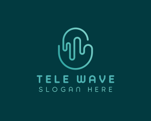 Waves Biotech Firm logo design