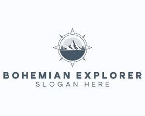 Outdoor Mountain Exploration logo design