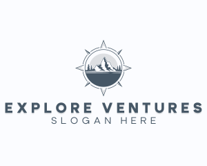 Outdoor Mountain Exploration logo design