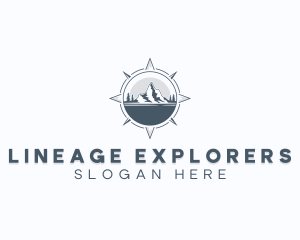 Outdoor Mountain Exploration logo design