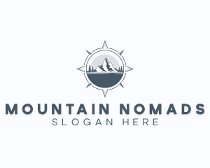 Outdoor Mountain Exploration logo design