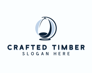 Modern Chair Furniture logo design