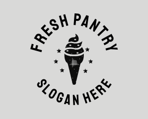 Ice Cream Dessert logo design