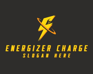 Flash Plug Electrical Power logo design